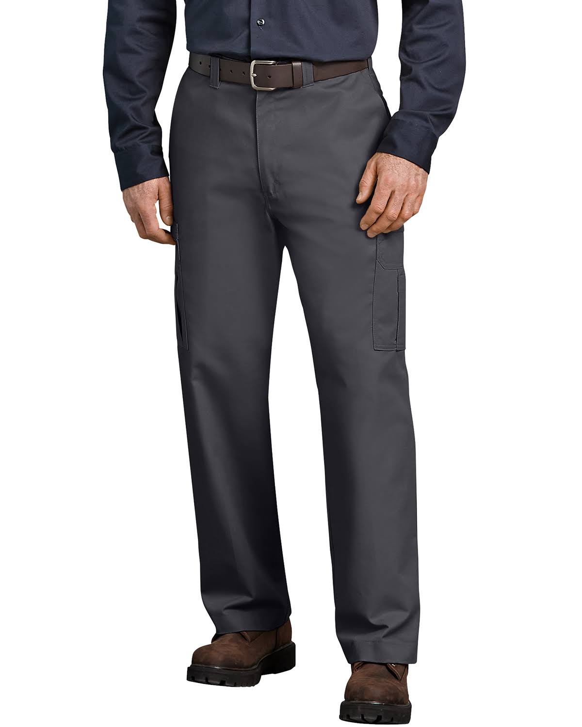 Charcoal Relaxed Fit Cargo Pant L136163