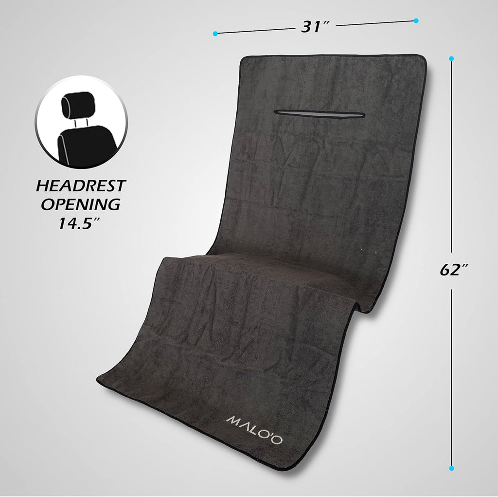 Terry Cloth Universal Car Seat Cover Pack of 2 W94887