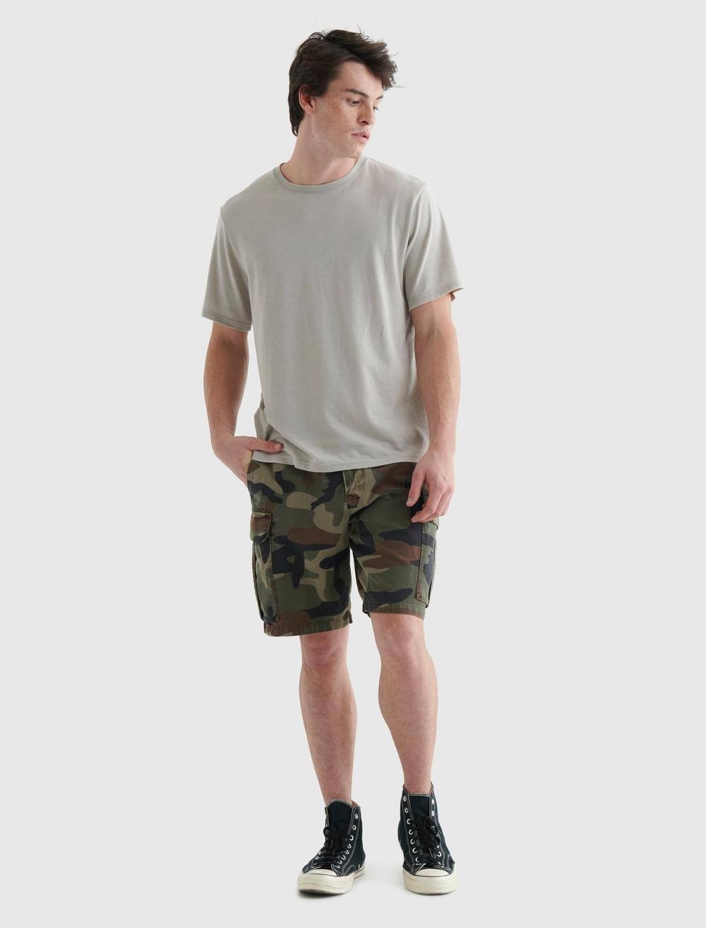 Camo Cargo Shorts C4151
