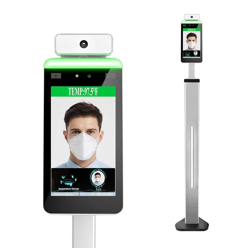 Non-Contact Face Recognition Body Temperature Scanner Kiosk Y457