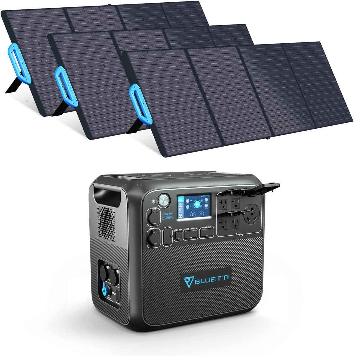 Portable Power Station 2048Wh LiFePO4 Battery Backup R151183
