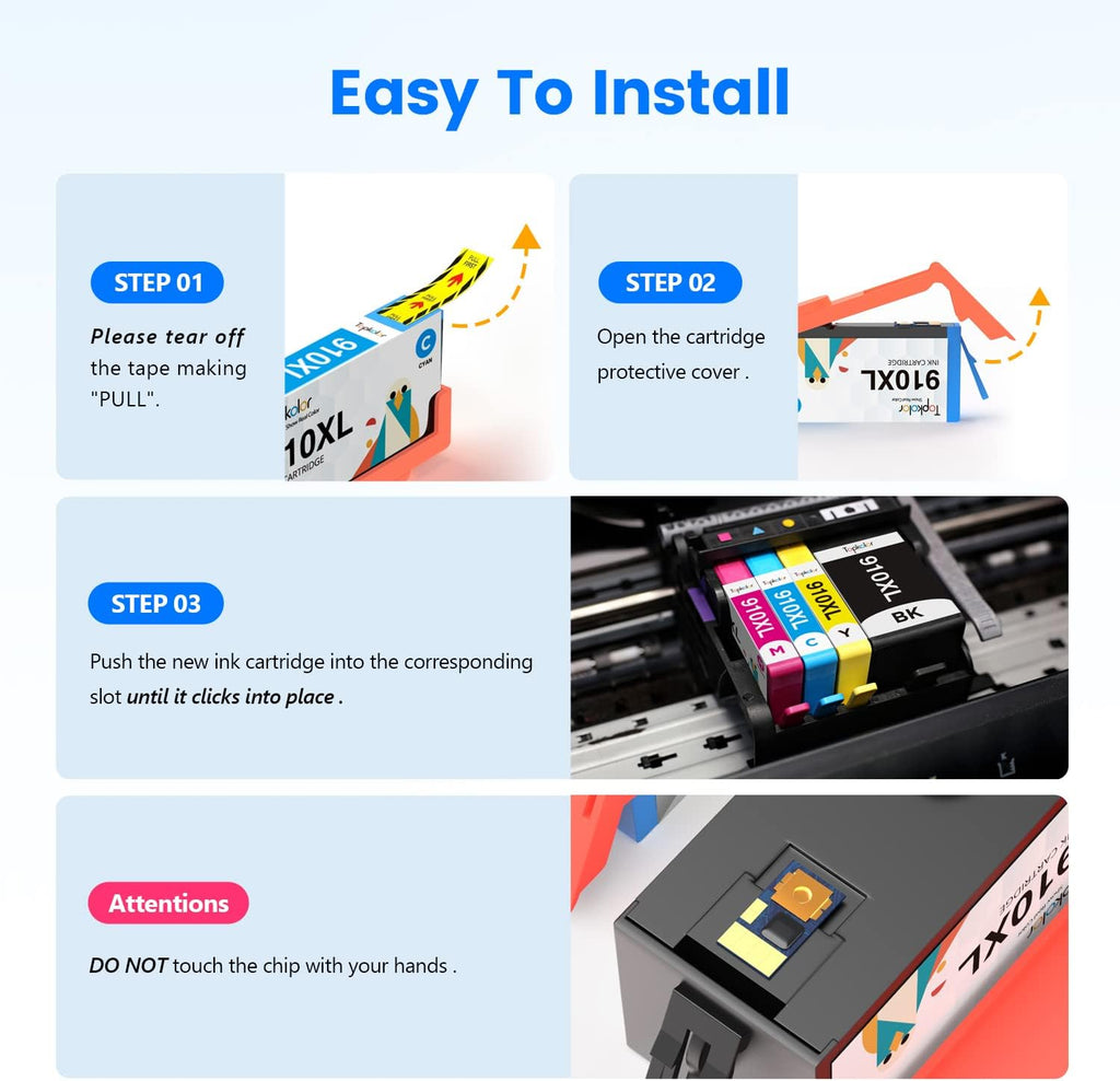 910XL Ink Cartridge 4PACK K74023