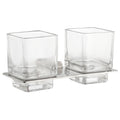 Brushed Nickel Dual Toothbrush Holder N642324