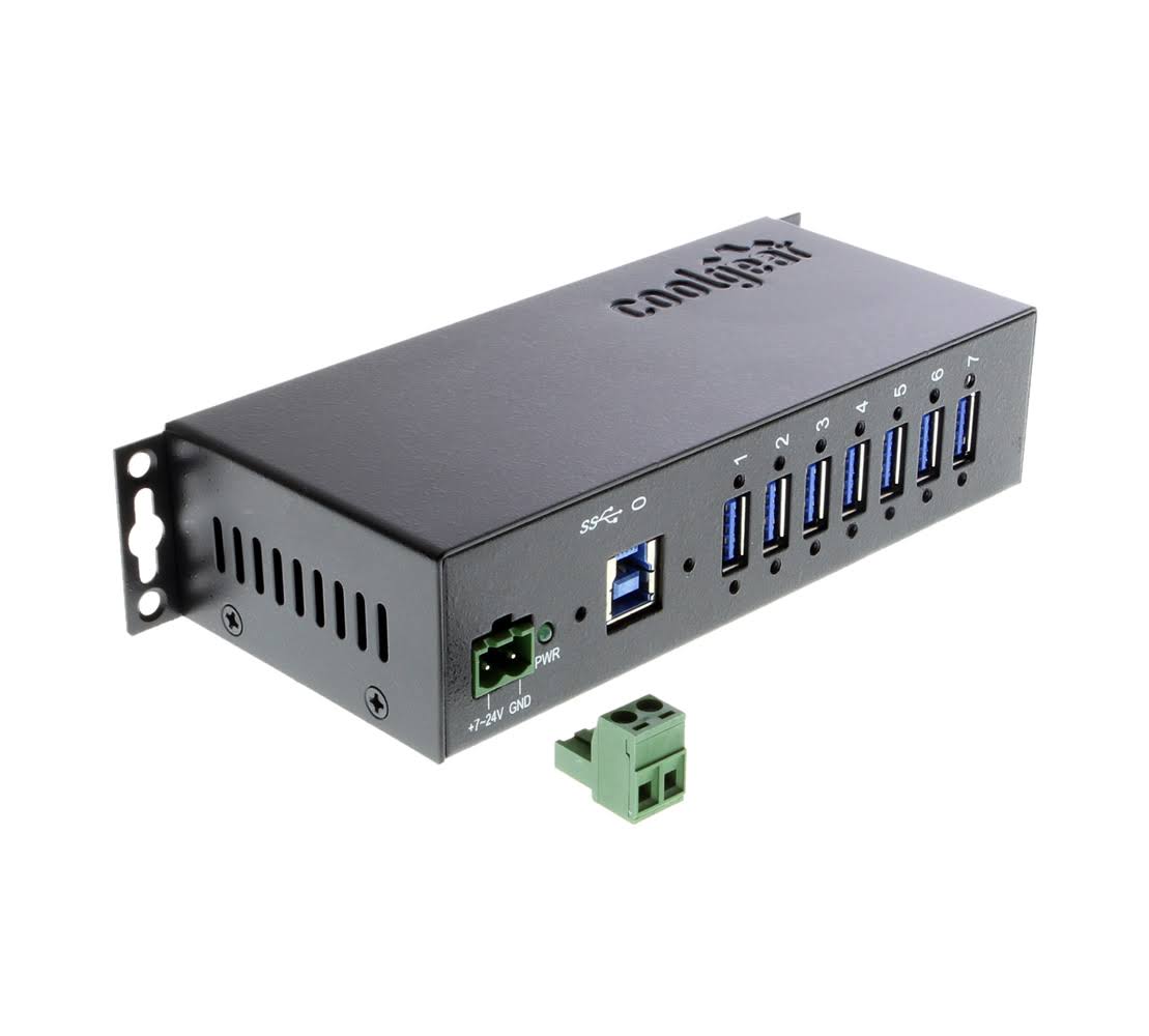 USB 3.0 7-Port Metal Case Hub A579