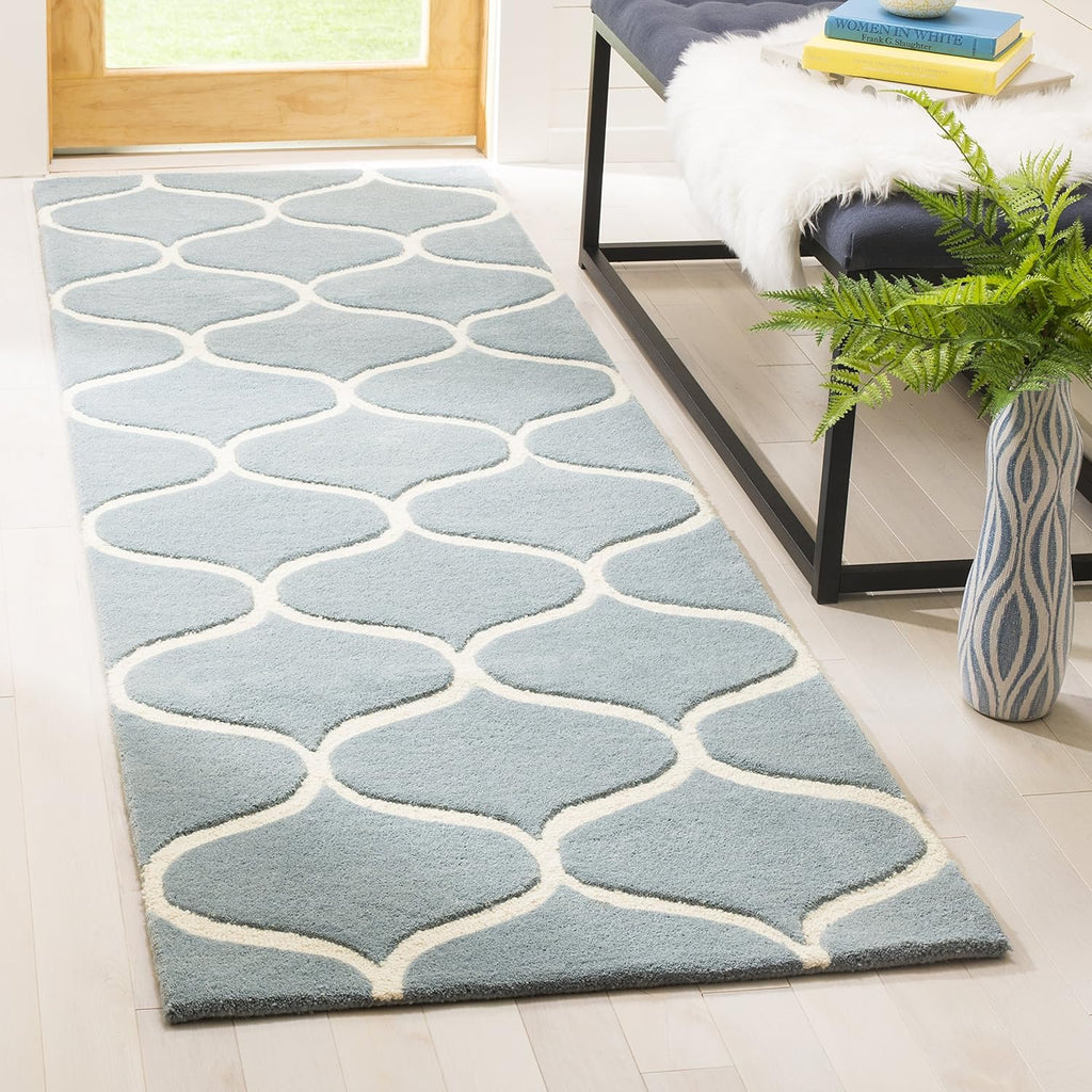 Handmade Wool Runner 2'6 x 8' C342