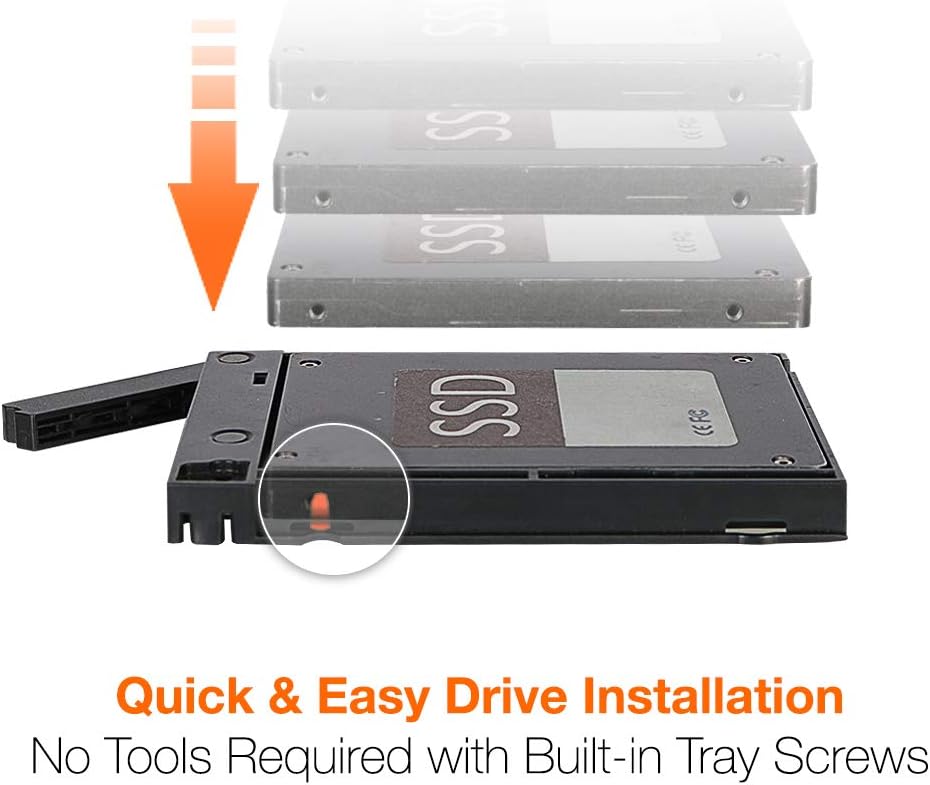 2 x 2.5 SAS/SATA HDD/SSD Mobile Rack for 3.5" Bay N692