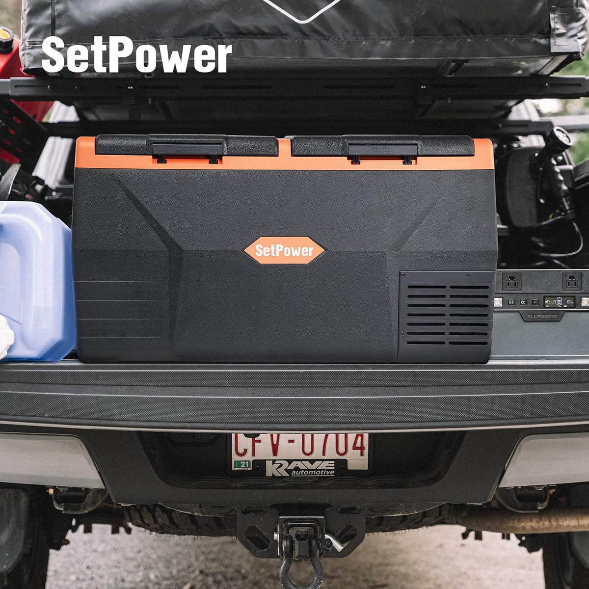 Portable Fridge Freezer, 12V Compressor Cooler, Dual Zone O75206