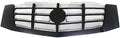 Front Grill Grille Assembly Black Shell with Chrome Insert M133