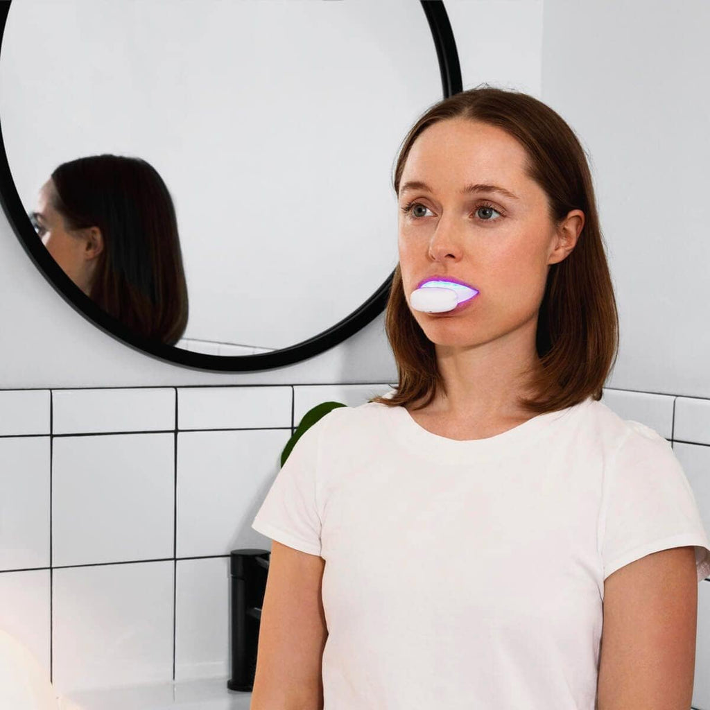 Teeth Whitening Kit with LED Light, 35% Carbamide Peroxide O919