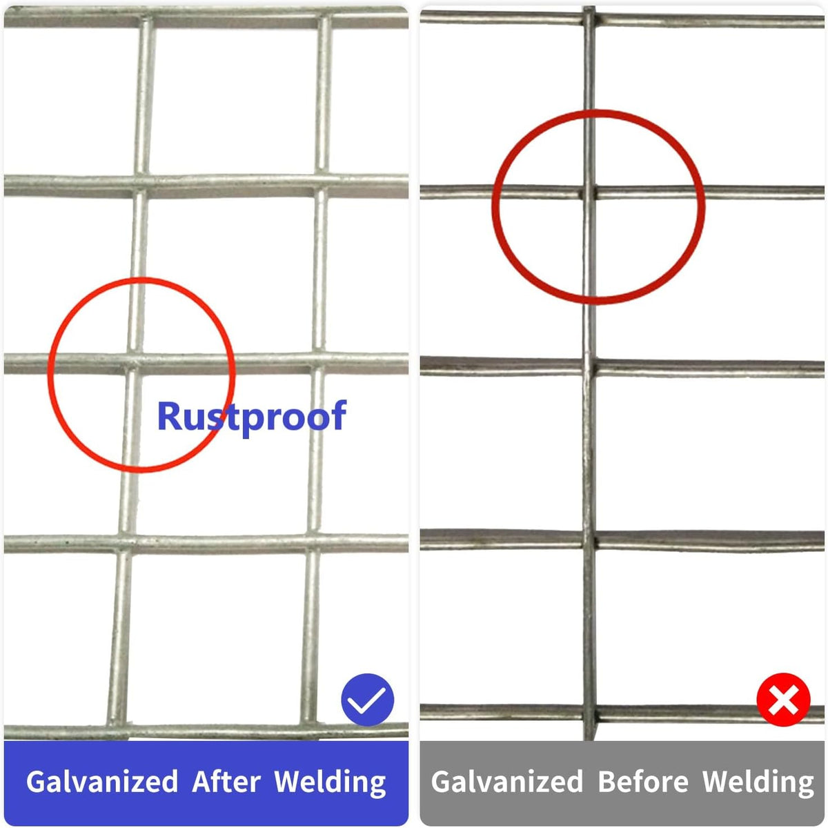 36in×100ft 1/2inch Galvanized Wire Mesh Roll W289