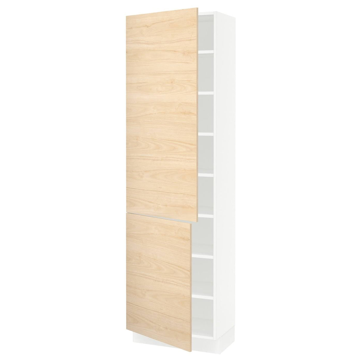 White High Cabinet with 2 Doors X132