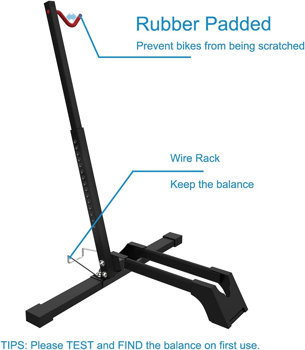 Adjustable Vertical Bike Rack D387356