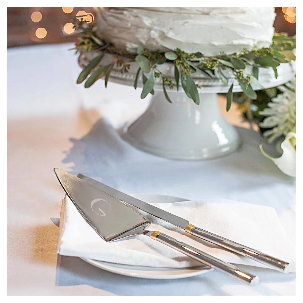 Golden Cake Serving Set L51529