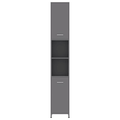 Gray Linen Cabinet R59978