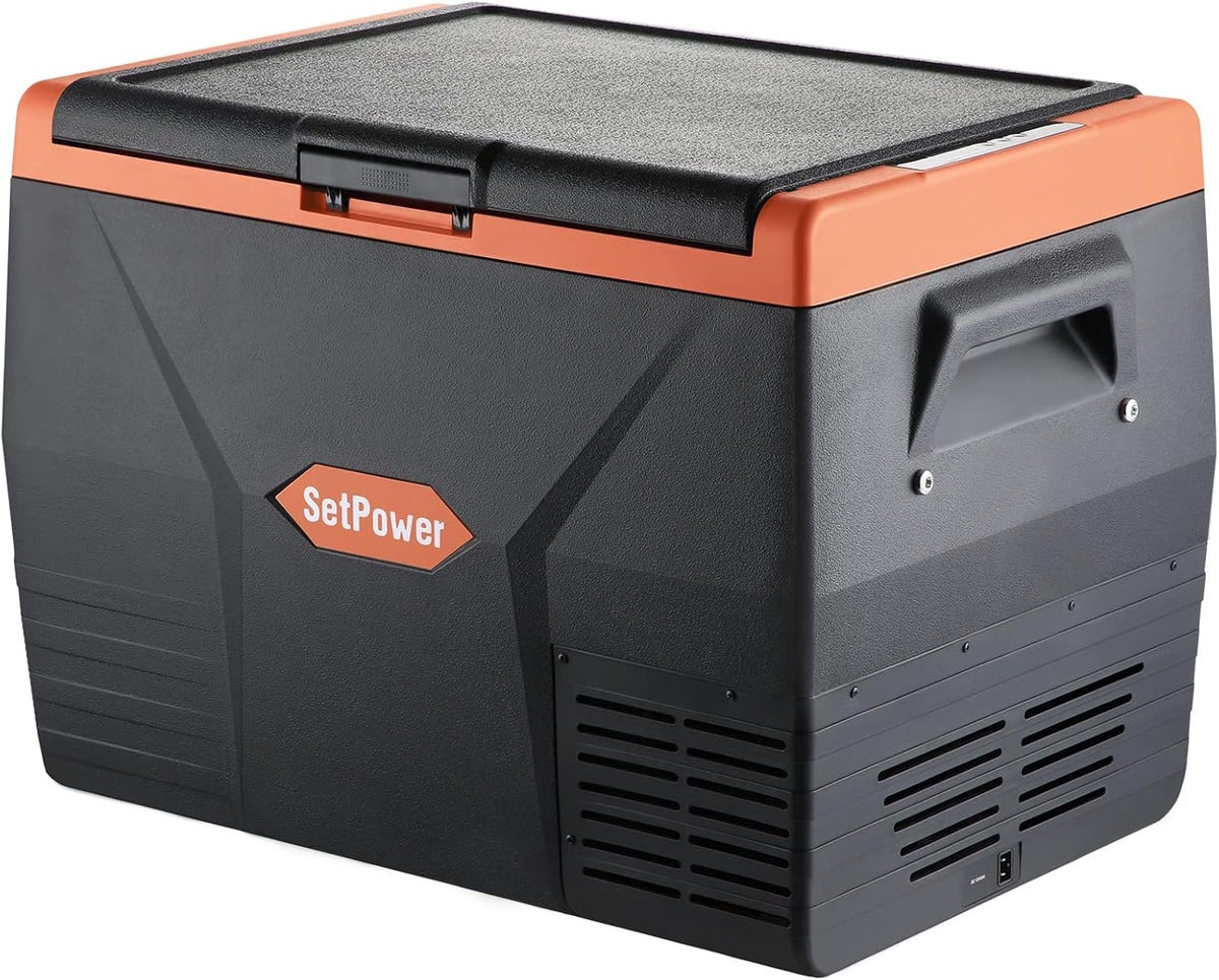 Portable Fridge Freezer, 12V Compressor Cooler, Dual Zone O75206