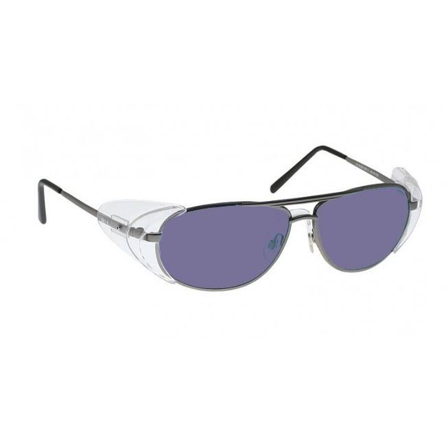 Polycarbonate Glass Working Spectacles Metal Aviator 56mm L36990