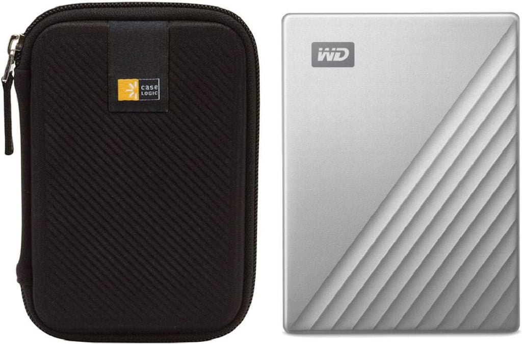 5TB Portable External Hard Drive + Compact Hard Drive Case L7555