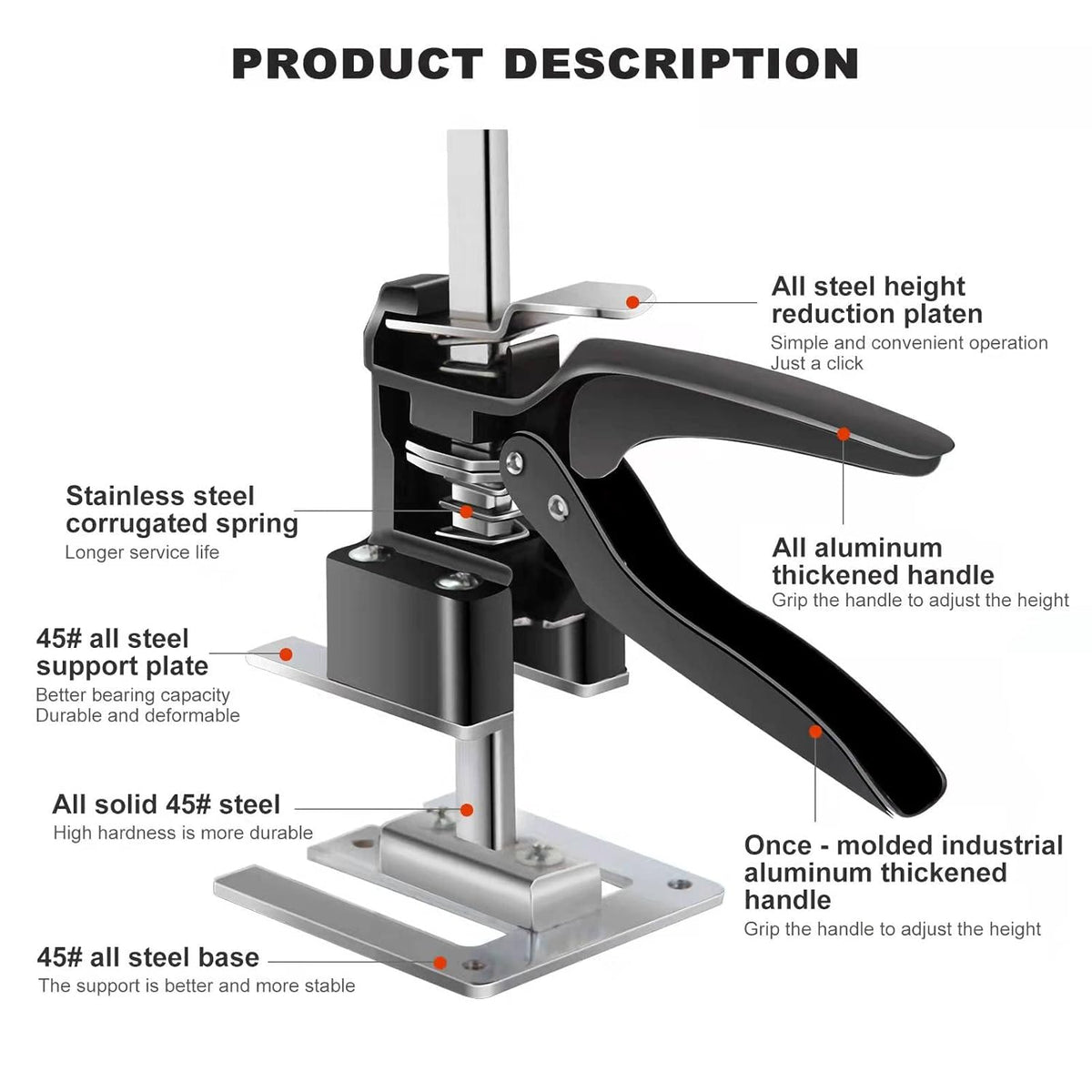 Labor Saving Arm Jack, 2 PCS X16530
