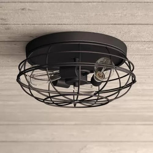 3 - Light 15x22 Caged Dome Flush Mount S353547
