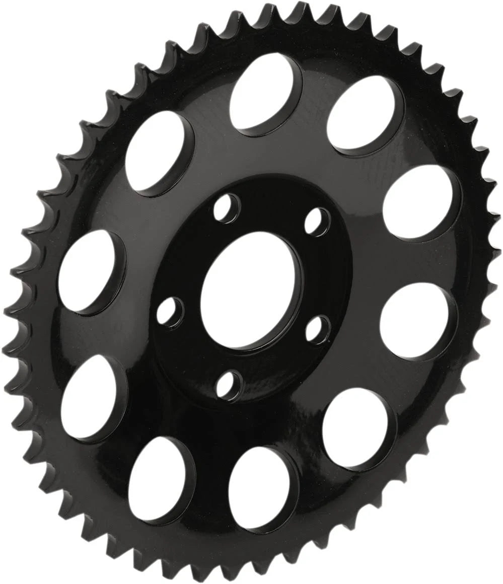 Carbon Steel 48T Drive Sprocket Gloss Black Offset 0.46x22 T5437