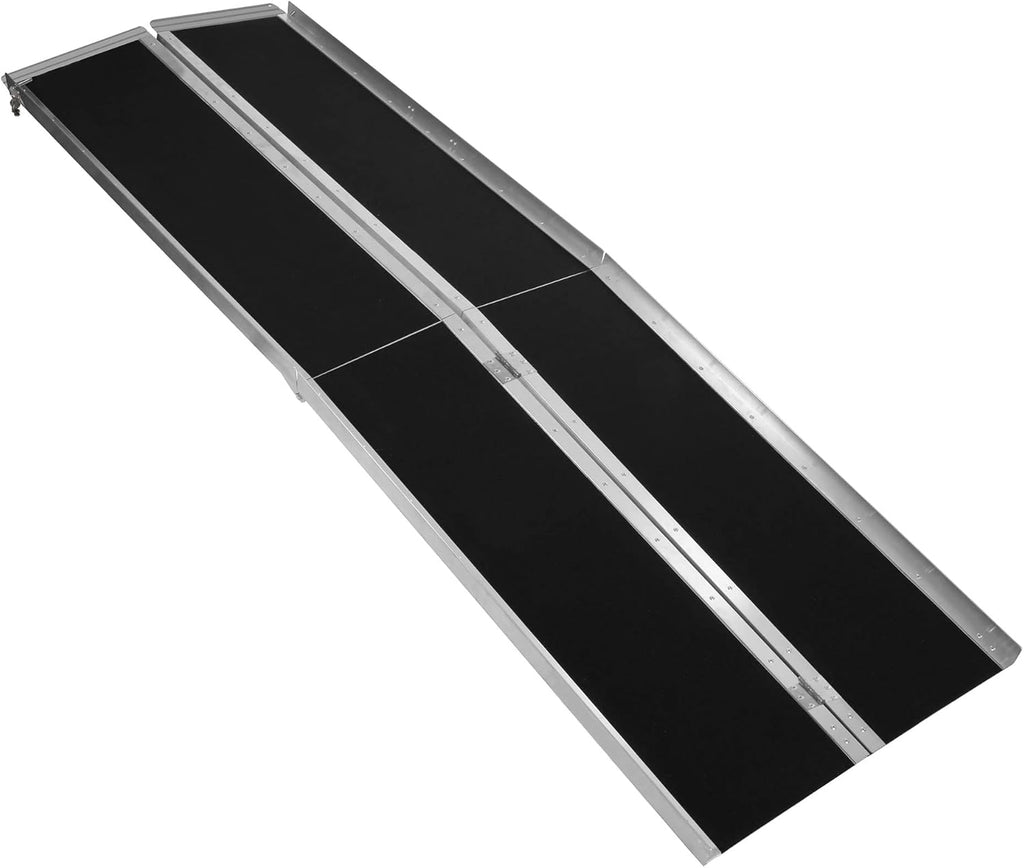 7FT Portable Adjustable Telescoping Wheelchair Ramp A962