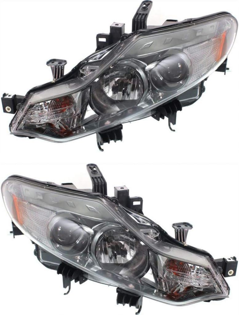 Nissan Murano Headlight Assembly 2009-2014 Pair Halogen S87244