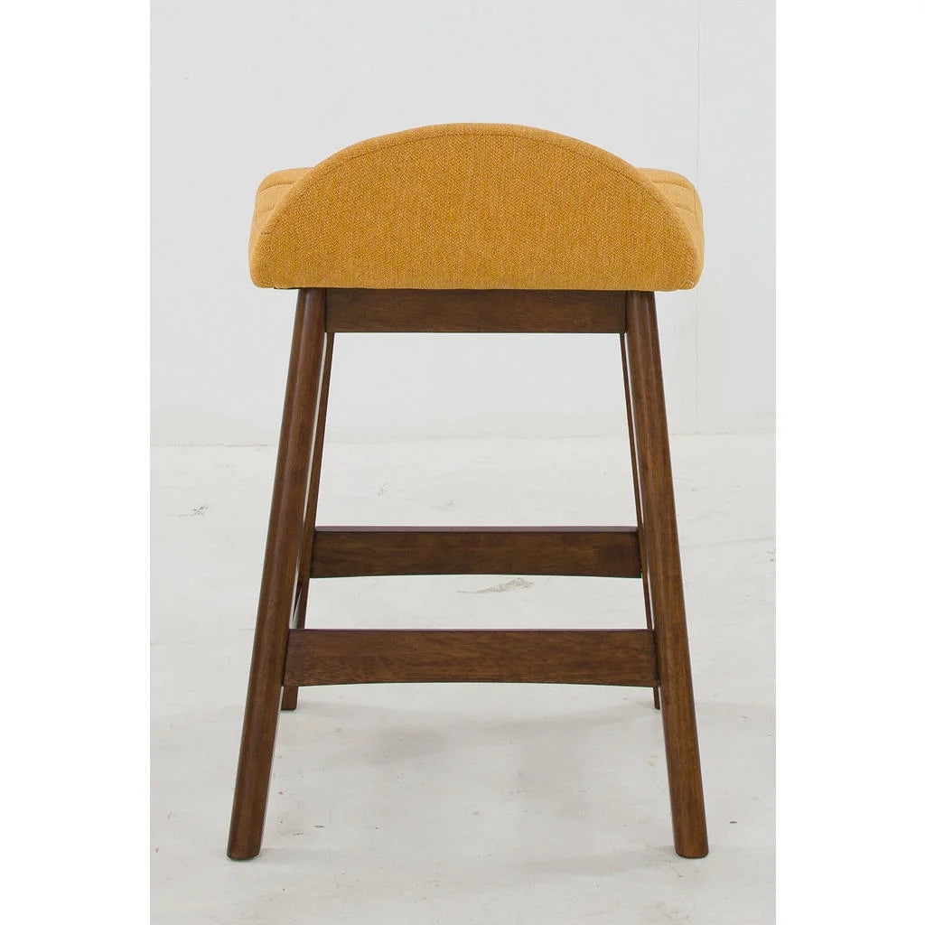 Upholstered Counter Height Bar Stool with Foam Cushion, Set of 2 T95101