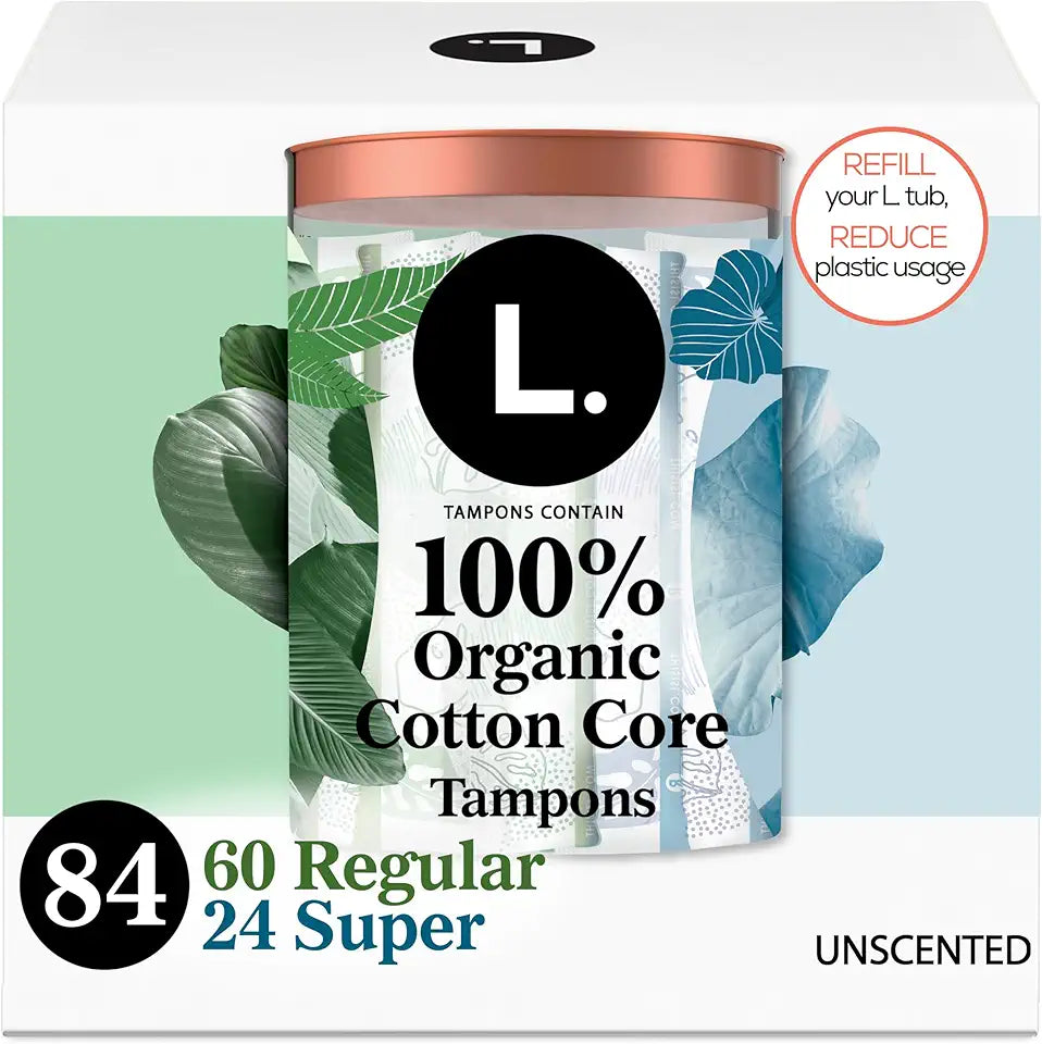 Cotton Tampons Regular Super Absorbency Multipack 84 Count L151019