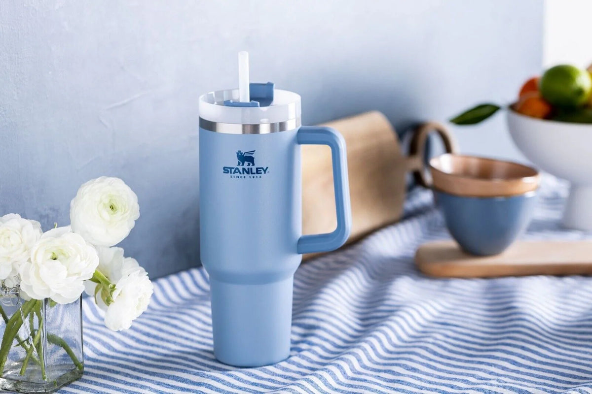 Stainless Steel Vacuum Insulated Tumbler with Lid and Straw 40 oz M13794