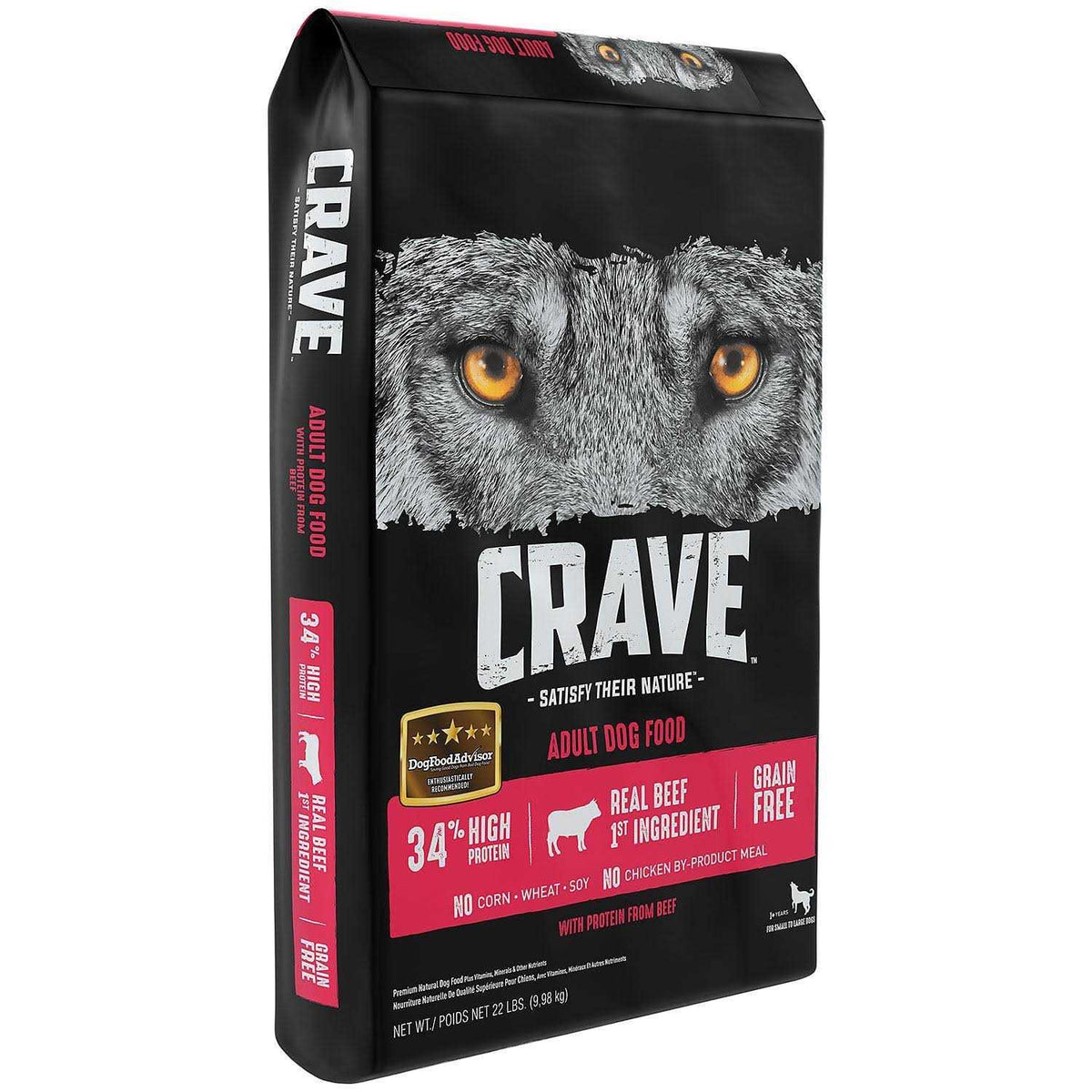 Grain Free Adult Dry Dog Food with Protein W48507