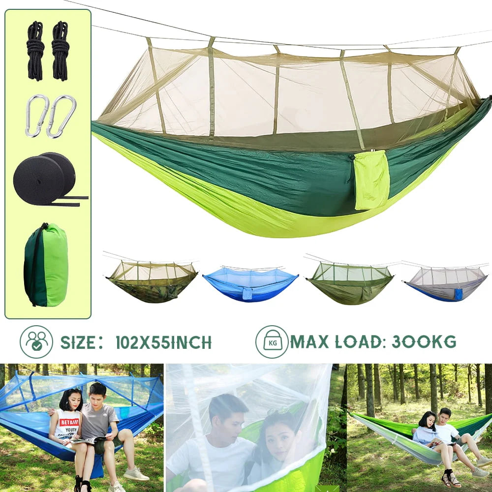 Camping Hammock with Mosquito Net 210T Nylon A17269