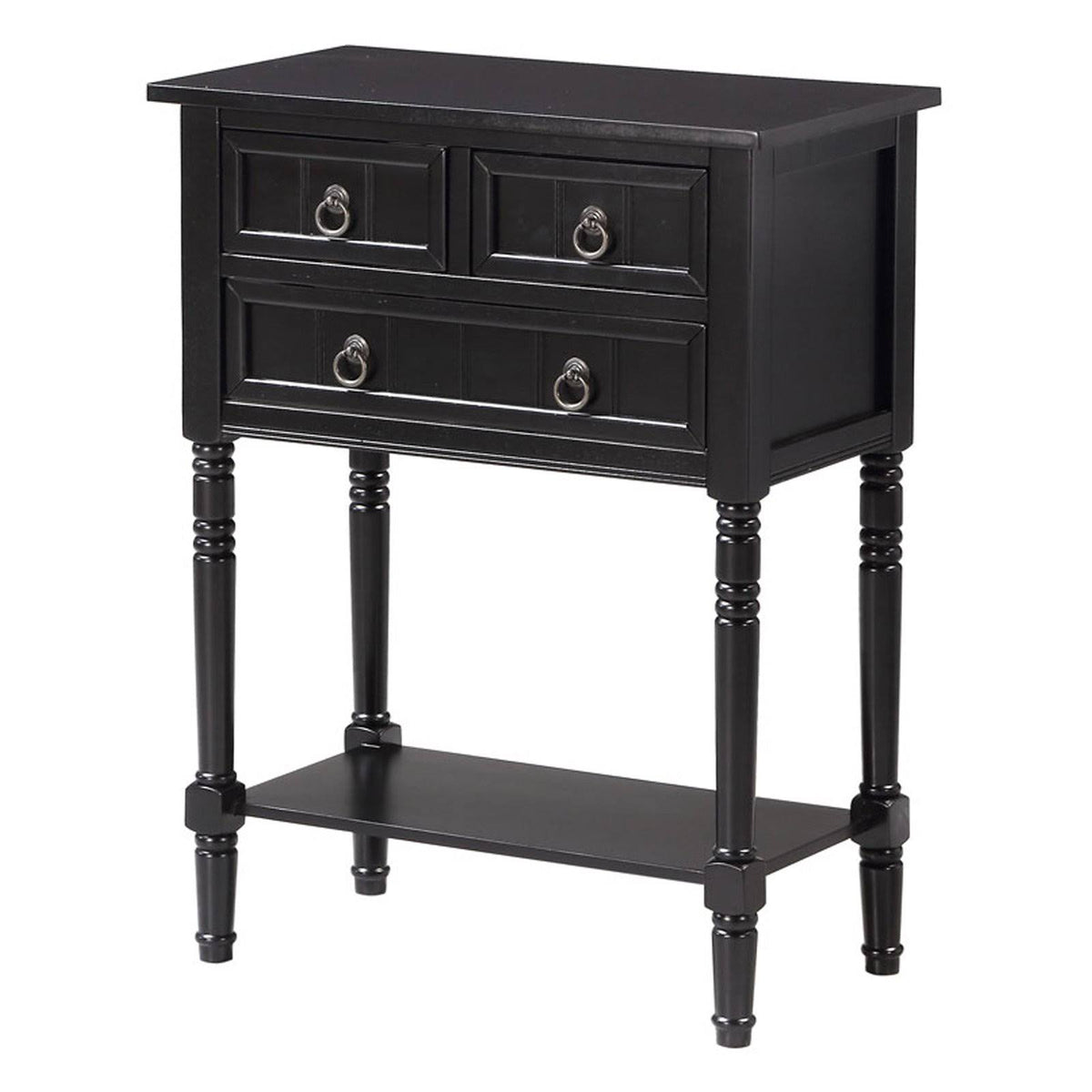 Black Hall Table S7651