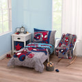Blue 5pc Toddler Bedding & Blanket Bundle K912041