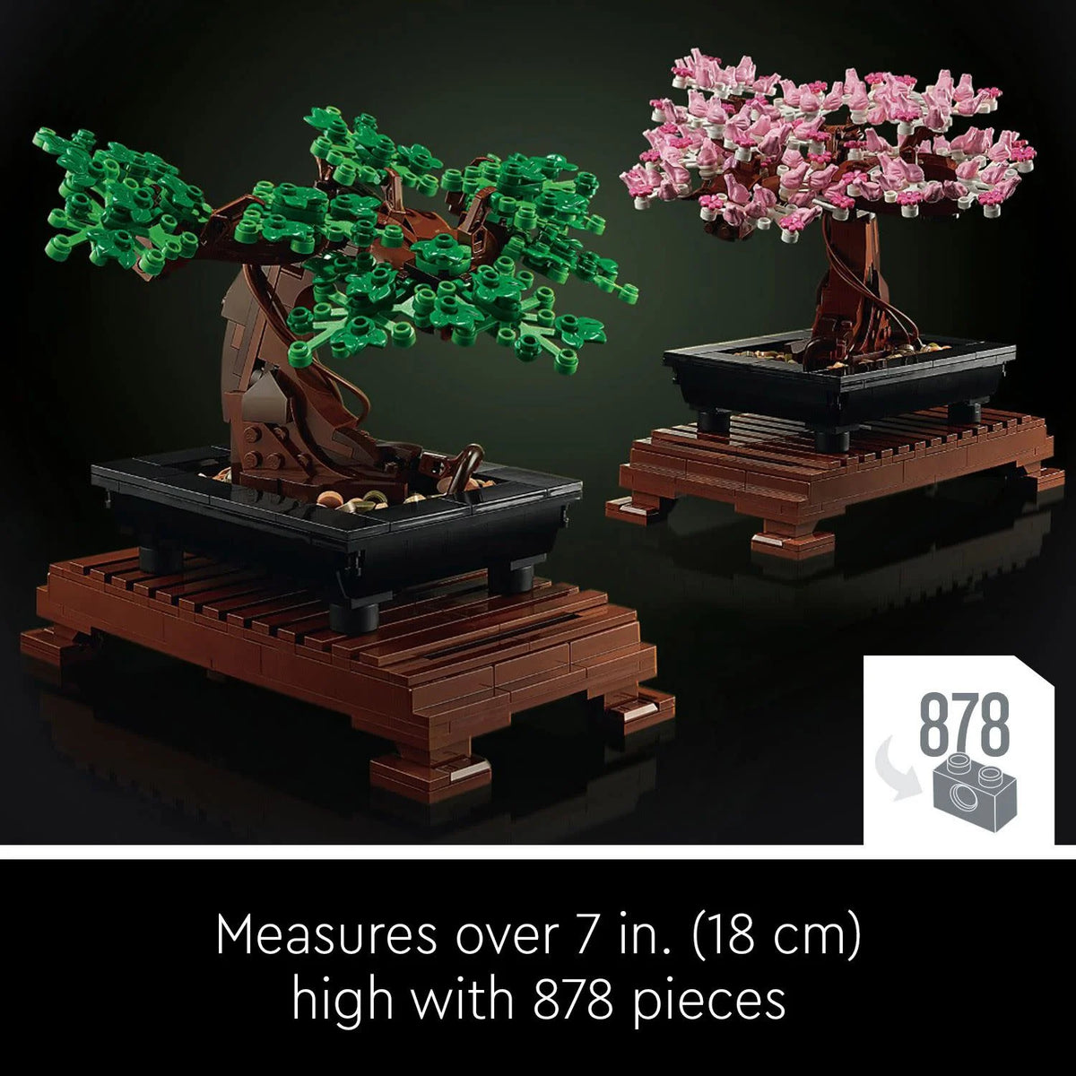 Bonsai Tree Building Set with Cherry Blossom Flowers J89031