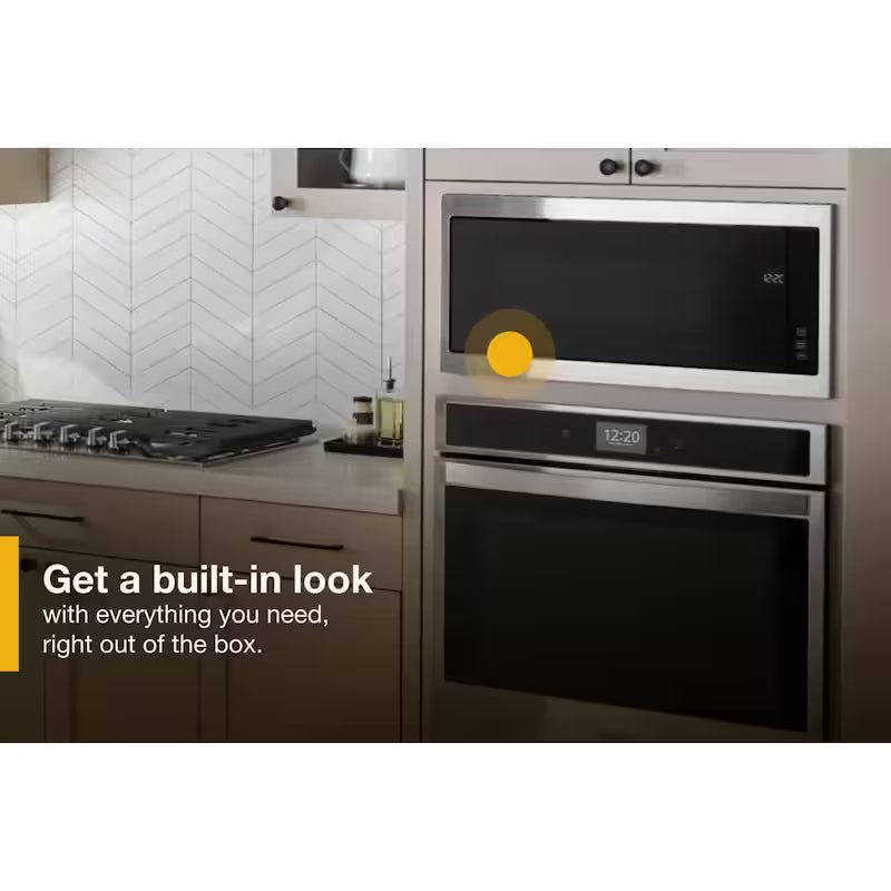 1.1 cu. ft. Built-In Microwave in Stainless Steel V6220