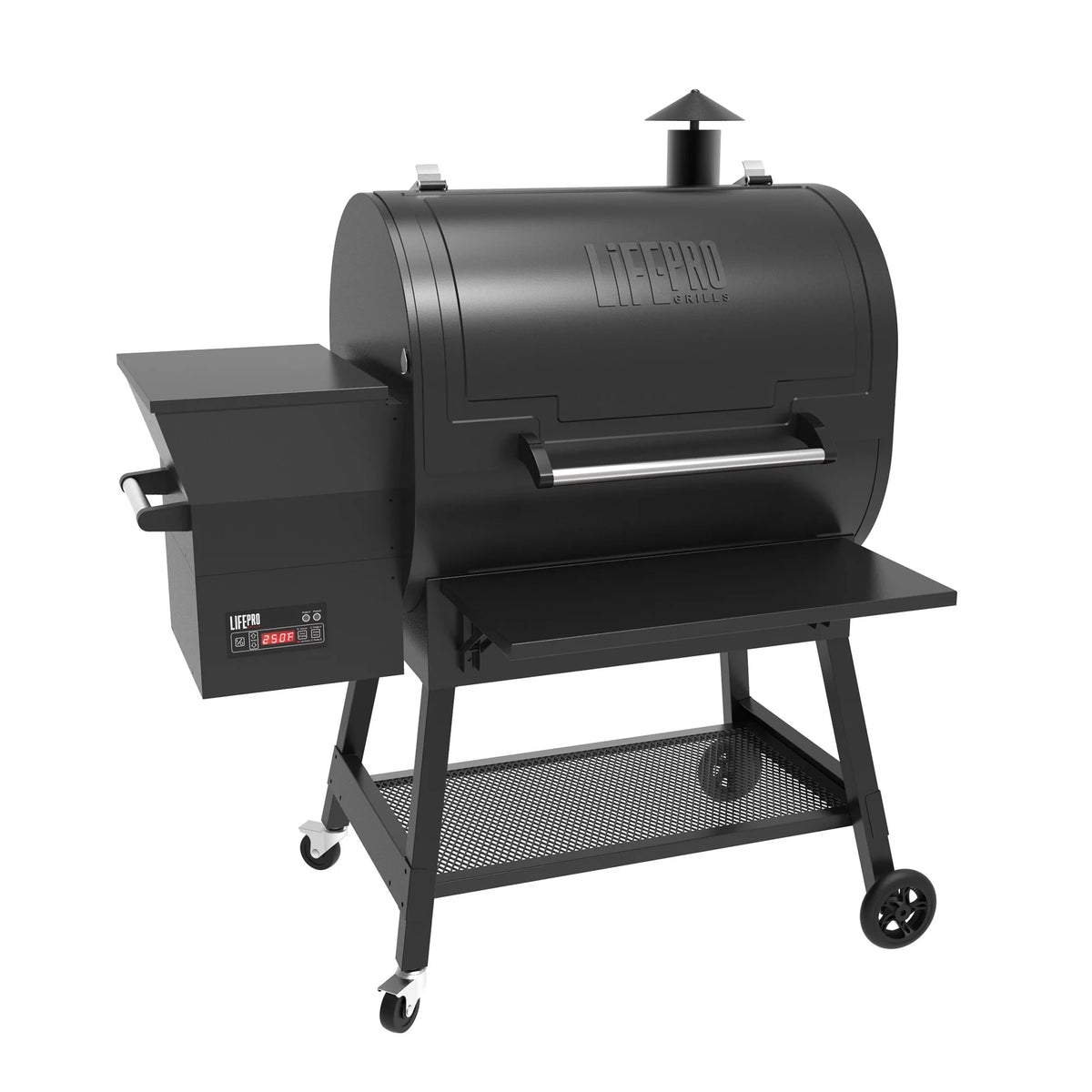 1500 Square Inch Wood Pellet Smoker Grill with Digital Control I569576