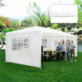 10'x20' Canopy Tent with 4 Sidewalls and Carry Bag J55527