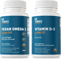 Vegan Omega 3 Algae Oil and Vitamin D3 5000 IU B8523