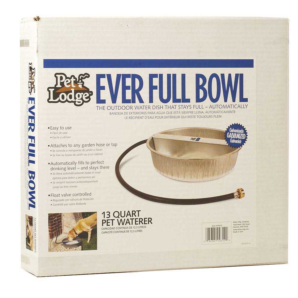 Galvanized Pet Bowl I908