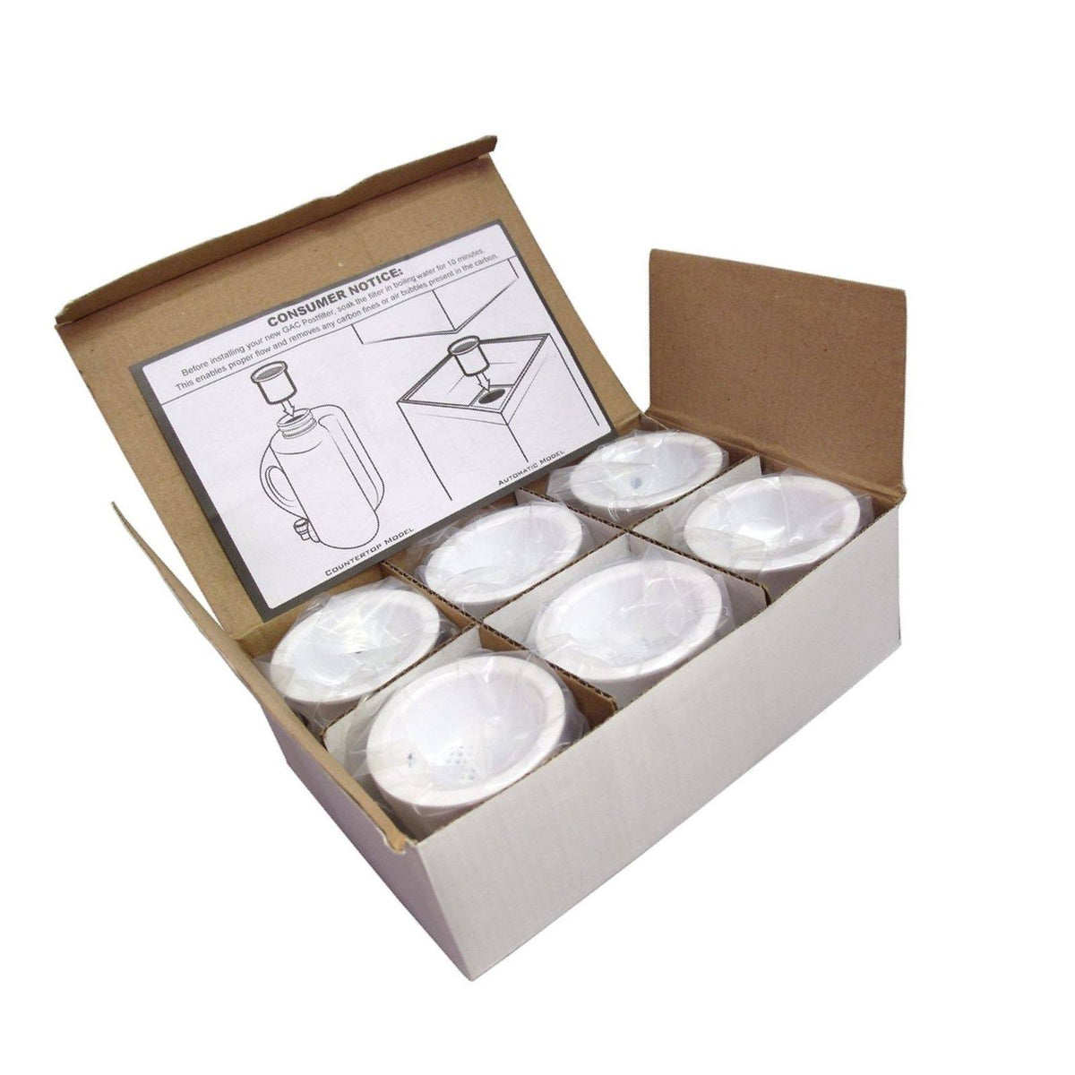 Carbon Post Filters 6 Pack B9096