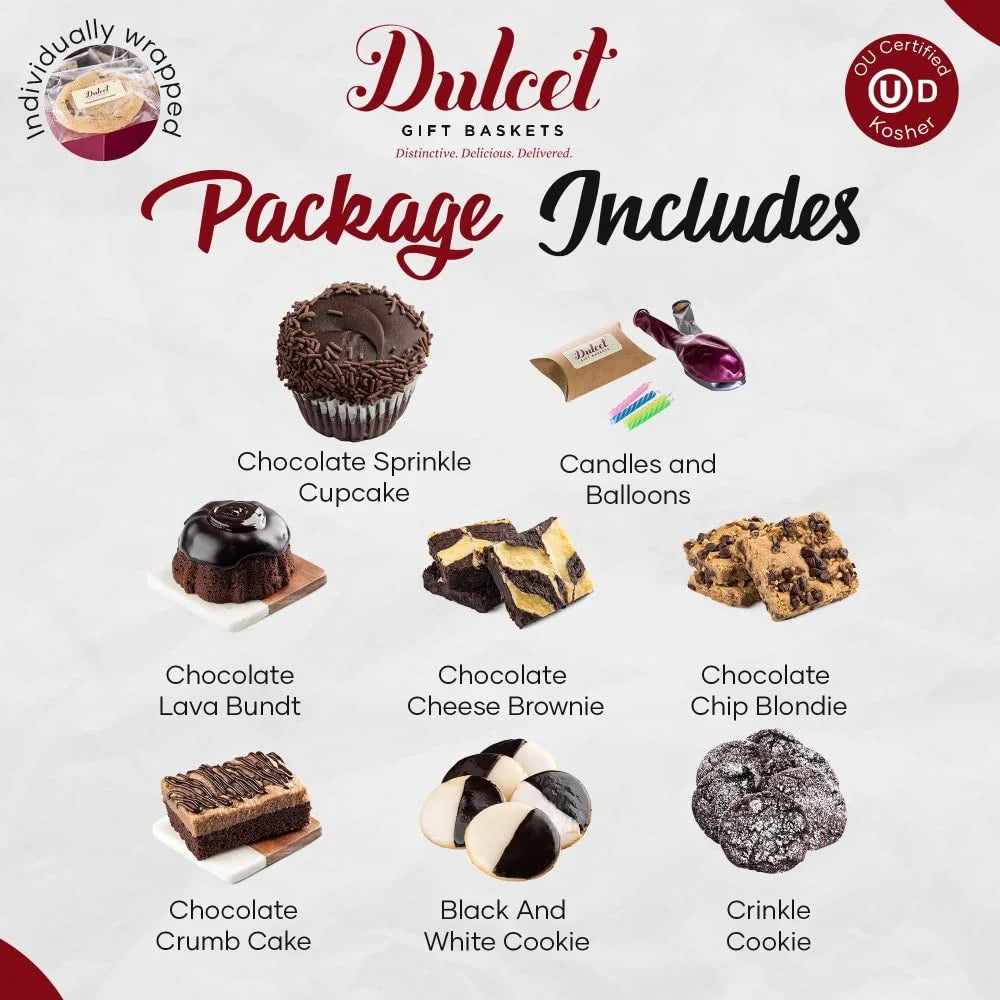 Chocolate Birthday Gift Basket U9601