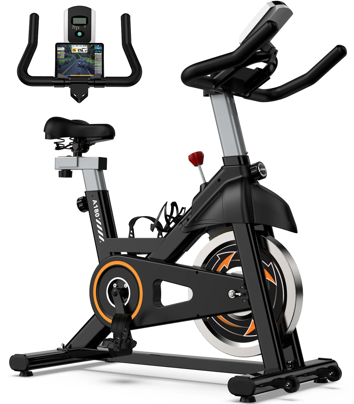 Indoor Cycling Exercise Bike 35 Lbs Flywheel N687