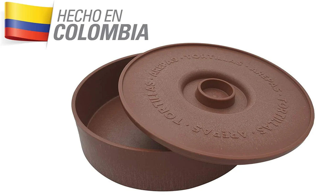 8 Traditional Brown Terracotta Microwave Safe Tortilla Warmer U756