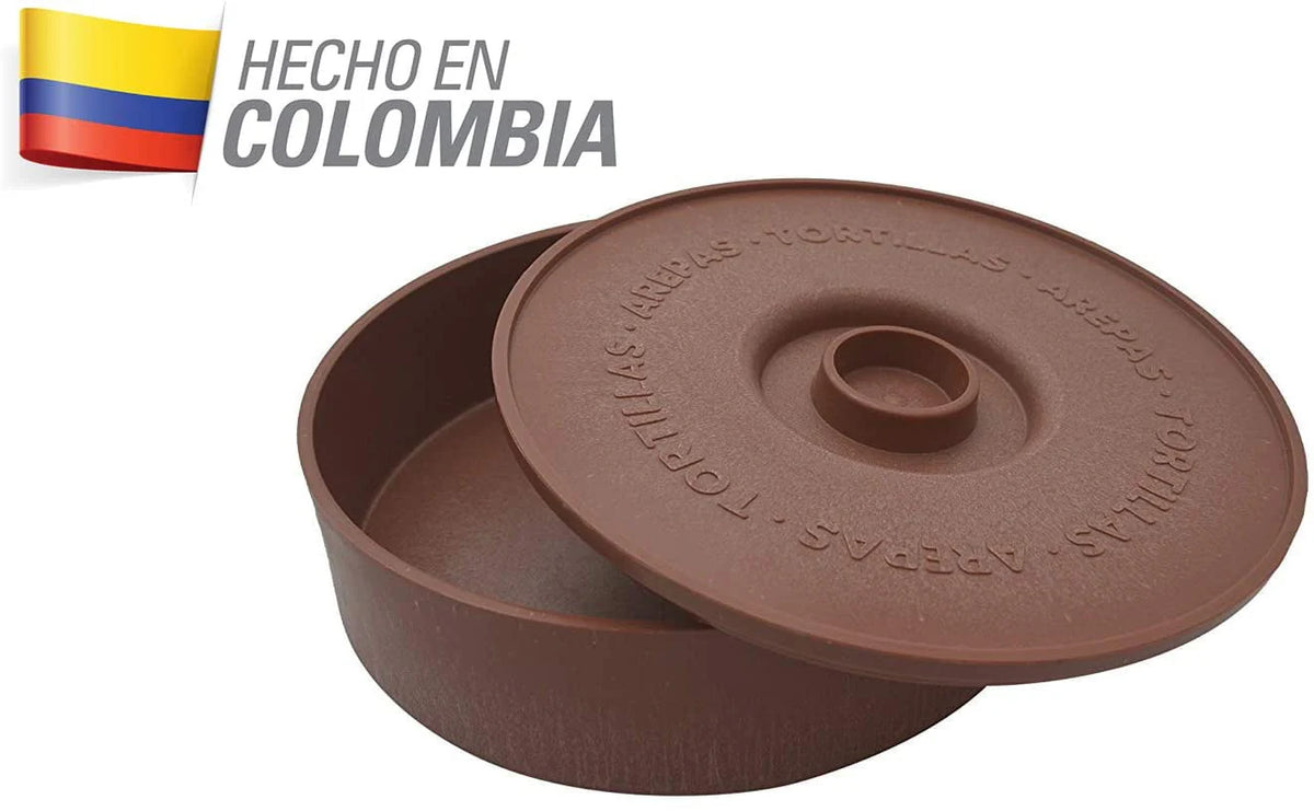 8 Traditional Brown Terracotta Microwave Safe Tortilla Warmer U756
