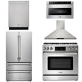 36 Propane Gas Range, Range Hood, Microwave, Refrigerator, Dishwasher T31137
