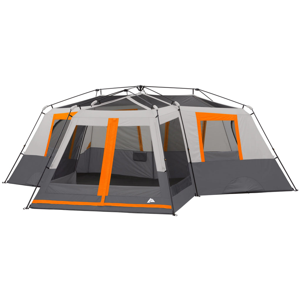 20' x 18' 12-Person 3-Room Instant Cabin Tent with Screen Room E57951