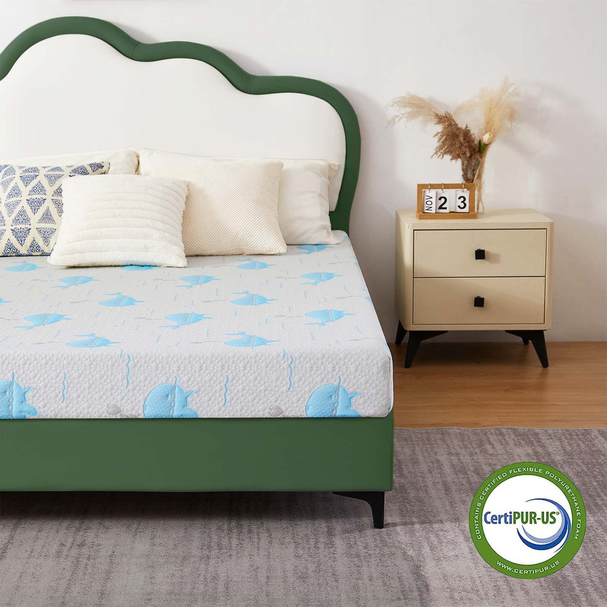 5 Inch Twin Memory Foam Mattress P572