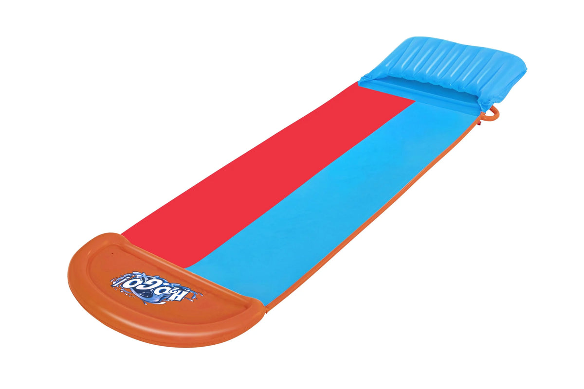 Double Lane Water Slide with Splash Ramp E3558