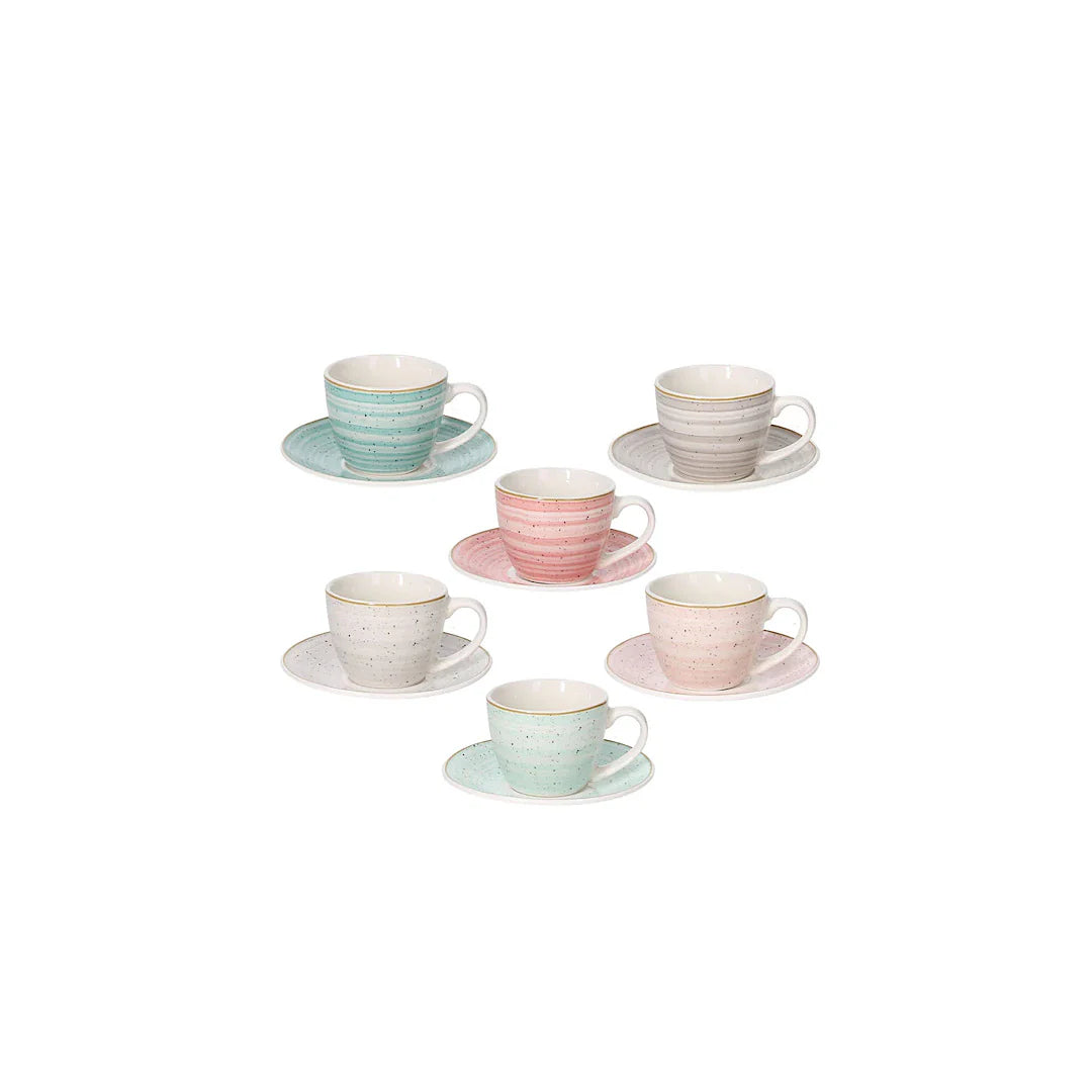 Bamboo Coffee Set 6pcs J11794