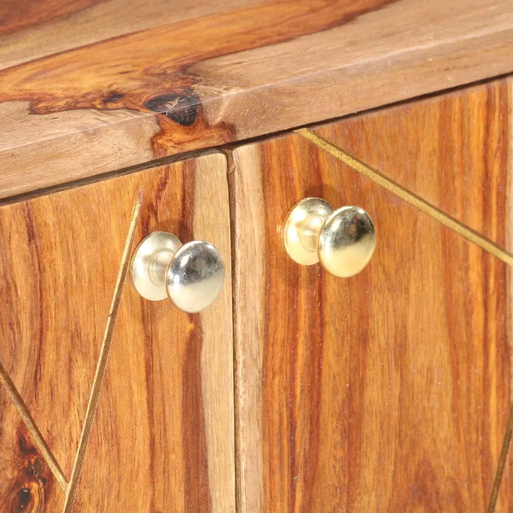 Solid Sheesham Wood Sideboard X813